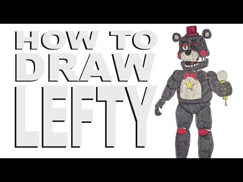 Lefty Fnaf Drawing
