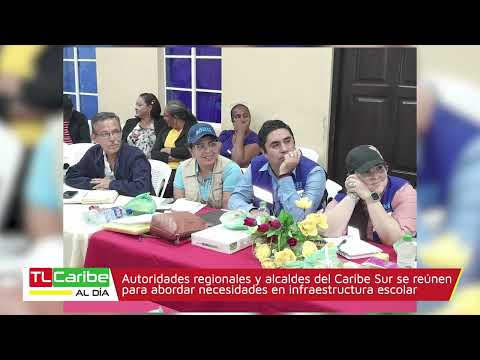 Autoridades y alcaldes del Caribe Sur se reúnen en Laguna de Perlas por infraestructura escolar