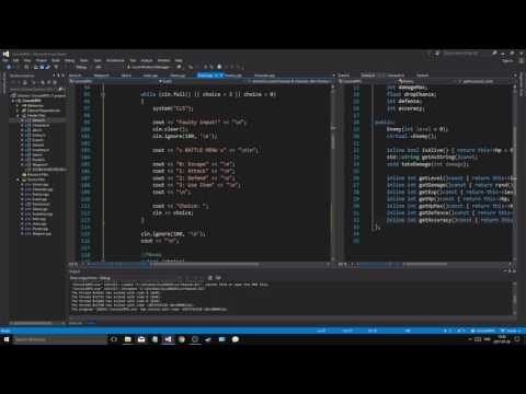 C Game Development | Console RPG | Part 23 | Items Inventory Leveling Adventures and MORE