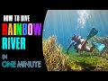 How To Scuba Dive Rainbow River FL 2022 Update Simple One Minute Videos Down To 60