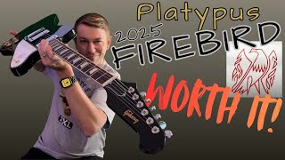 Video thumbnail for Gibson Firebird Platypus Impulse Purchase (2025) by Tweed Couch Guitar