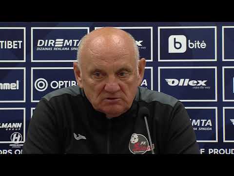 S. Širmelio mintys po pergalės Hegelmann LFF taurės ketvirtfinalyje