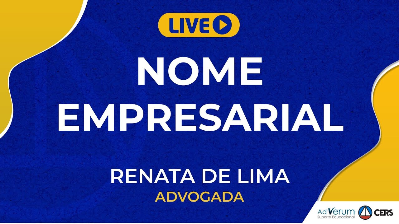 Nome Empresarial | Profa. Renata de Lima