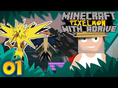 STARTING OVER! Minecraft PIXELMON LIVE with aDrive! Ep01 - PocketPixels Red Let's Play!