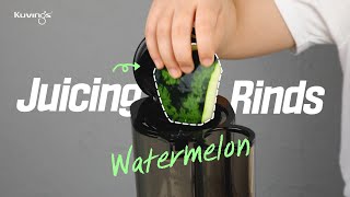 Ever juiced watermelon rind🍉 :: Kuvings Whole Slow Juicer REVO830