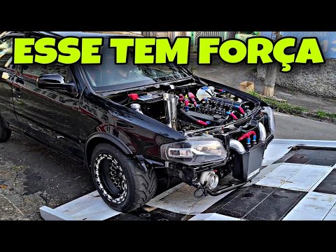 Passamos no Dinamometro o Gol turbo de corrida - Racetech @escoladegaragem4449