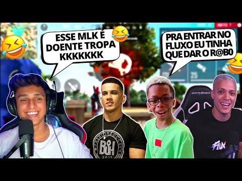 Squad da resenha - CEROL, BOCA DE 09, NOBRU E HUDSON AMORIM - FREE FIRE CLIPS