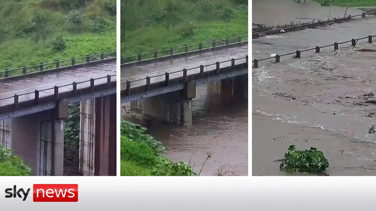 Australia: Timelapse video captures severe flooding in Queensland