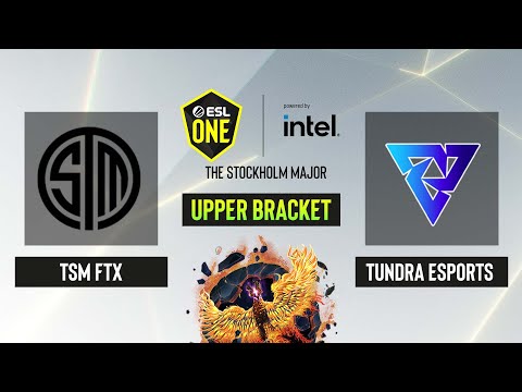 Dota2 - Tundra Esports vs. TSM FTX - Game 2 - Upper Bracket - ESL One Stockholm 2022