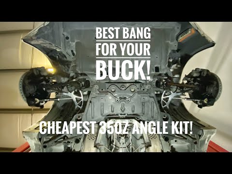 GKTECH NISSAN 350Z SUPER LOCK ANGLE KIT!