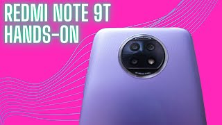 Xiaomi Redmi Note 9T 5G Hands-On: Dimensity 800U Powered