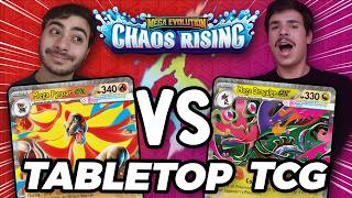 Can Mega Pyroar ex Defeat Mega Dragalge ex in this Pokemon TCG Tabletop Match!?!