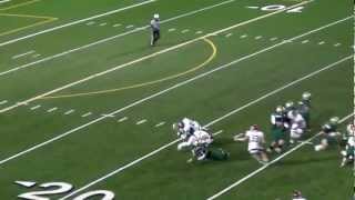 preview picture of video 'Kentlake Football: Kaleb Smith Big Hit vs Auburn Football 2012'