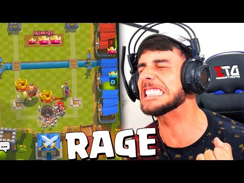 SUPER RAGE DESAFIO DE ARENAS  NO CLASH ROYALE