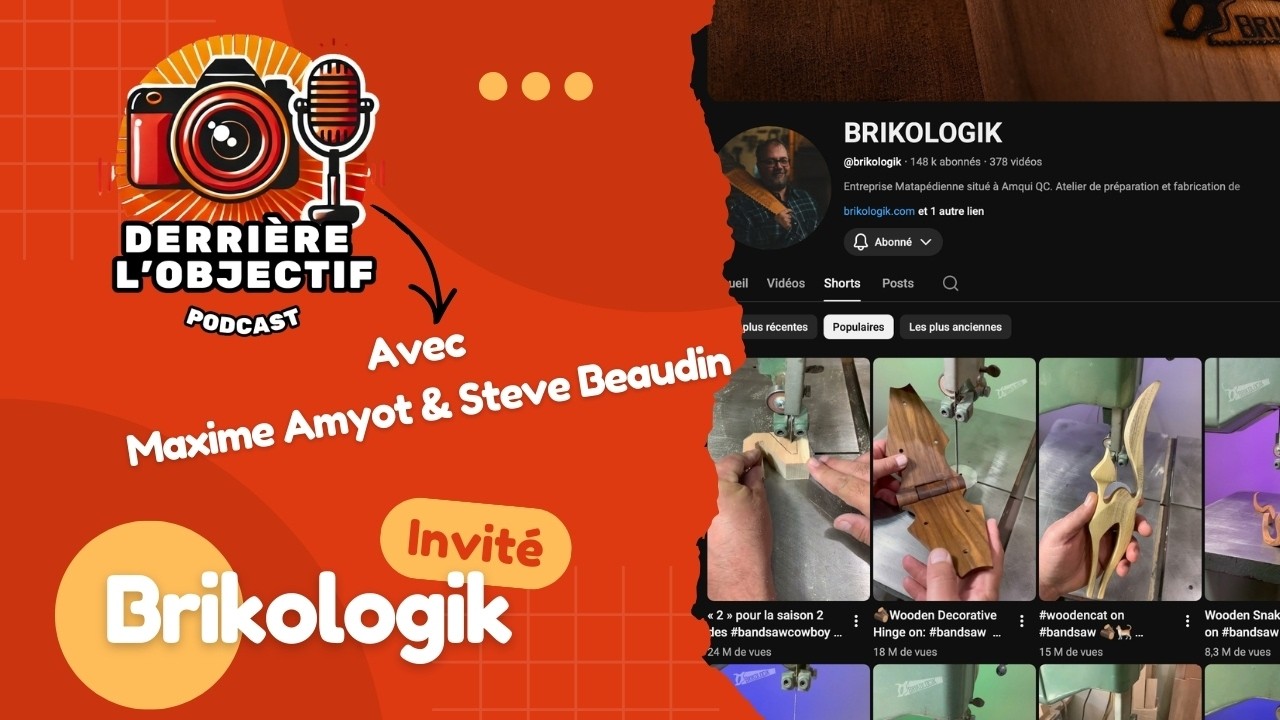 E31 - Brikologik - 100K Abonnés… Et il quitte son emploi pour créer! La vra