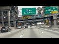 Driving Los Angeles Highways - Known For Horrible Traffic