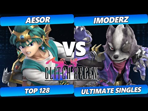 Glitch Regen  - Aesor (Hero) Vs. iModerz (Wolf) Smash Ultimate Tournament