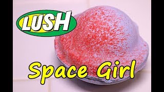 LUSH - SPACE GIRL Bath Bomb - DEMO - Underwater - REVIEW UK Kitchen
