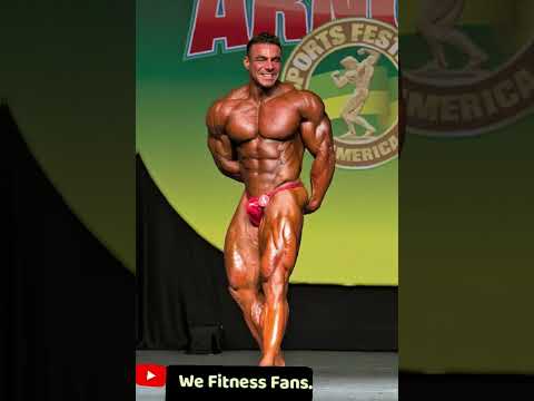Mr. Rafael Brandao most impressive body builder with posing. #Shorts.