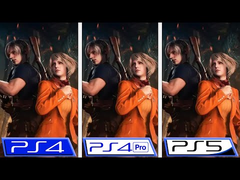 Resident Evil 4 Remake | PS4 - PS4 Pro - PS5 | Final Graphics Comparison
