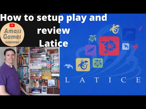 How to setup play and review Latice by AmassGames