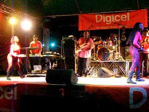 EL-A-KRU FEAT TIZZY LIVE @ DIGICEL CONCERT MULTI-PURPOSE CENTER ANTIGUA 2010