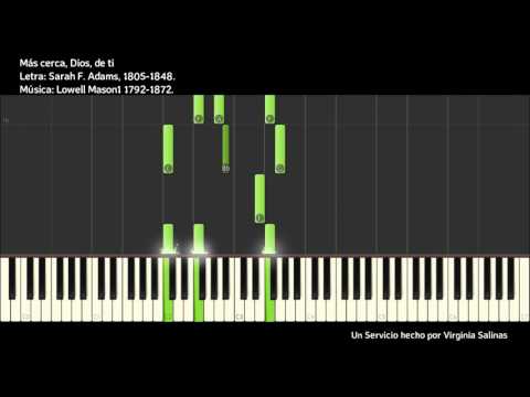 50 Más cerca, Dios, de ti SUD Piano Tutorial Versión Simplificada