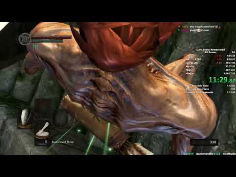 DS1:Remastered All Bosses Speedrun in 1:14:45 IGT