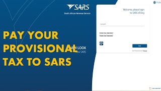 How to pay your provisional tax amount due to SARS (Efiling tutorial)