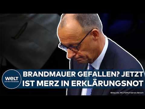 BUNDESKANZLER: Desaster abgewendet! Brandmauer? Dieser Schritt bringt Merz in Erklärungsnot