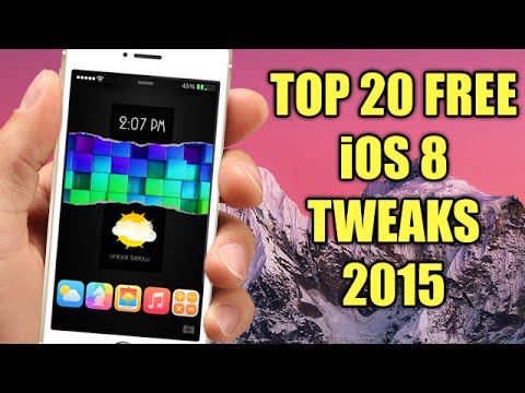 TOP 20 FREE iOS 8 Jailbreak Cydia Tweaks 2015