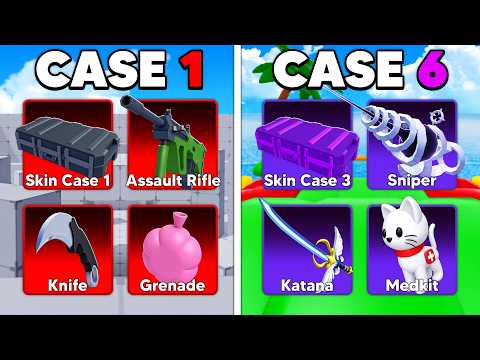 Roblox Rivals, But SKIN CASES Pick my LOADOUT!