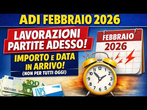💶 Assegno di Inclusione: partite le lavorazioni di Febbraio 2026! Occhio agli arretrati