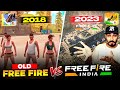 Free Fire India Vs 2018 Old Free Fire 💔 Free Fire India Kab Aayega