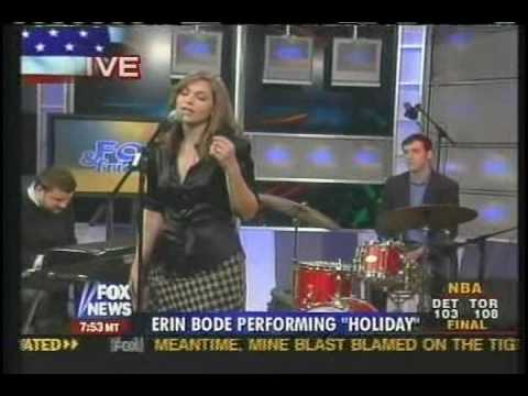 Erin Bode performing on FOX NEWS (4-15-06)