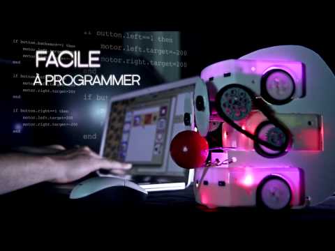 ROBOT ÉDUCATIF PROGRAMMABLE THYMIO II COMPATIBLE LEGO® (LOGICIEL ASEBA & MODES VPL BLOCKLY CODE) VERSION USB OU WIRELESS_7