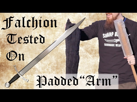Falchion vs. Padded Jacket, Better Setup - Not so Tough After All!