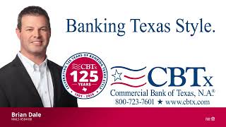 CBTx Hometown Bank, Brian Dale, McKinney