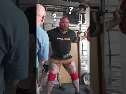 400kg / 881lbs squat fail
