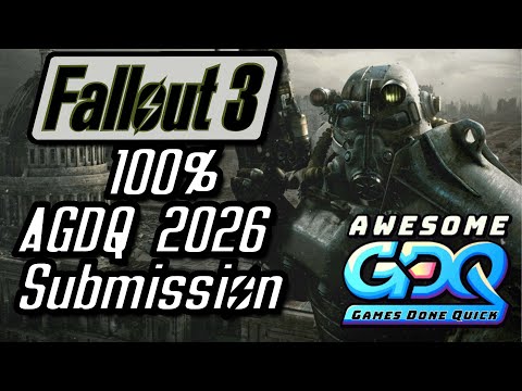 Fallout 3 100% AGDQ 2026 Submission - Heavy Commentary