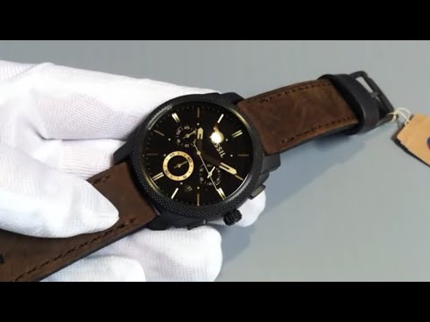 Men's Fossil Machine Chronograph Watch FS4656