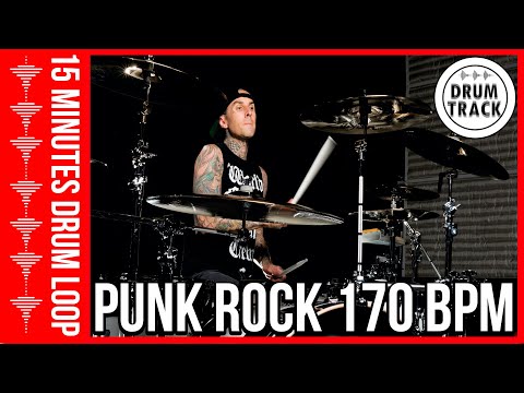 Drum Beat 170 bpm - Groove Drum Track 170 BPM Punk Rock | Batería 170 BPM Punk Rock