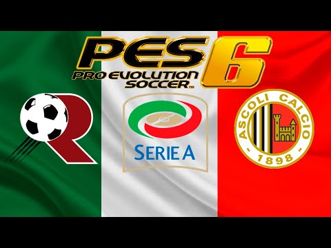 PES6 Reggina X Ascoli (35ªrodada  ) (6ª temporada do italiano)
