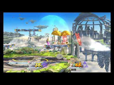 Amiibo Tournament Loser's Bracket Round 3 Kirby vs Zelda