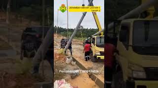 Download lagu Pemasangan Tiang Listrik mp3