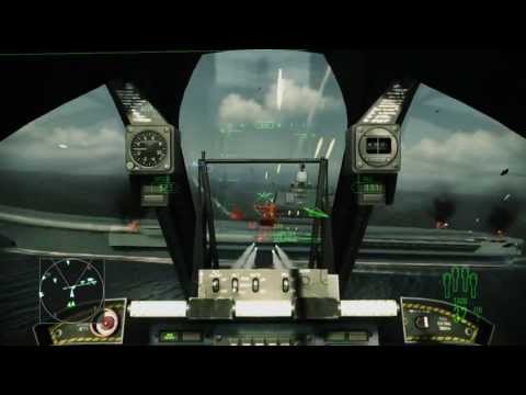 Ace Combat: Assault Horizon Mission 10 Hostile Fleet Xbox 360 gameplay