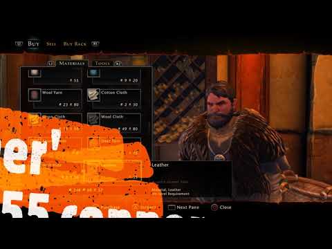 How To Make Gold | LEATHERWORKING Profession | Neverwinter