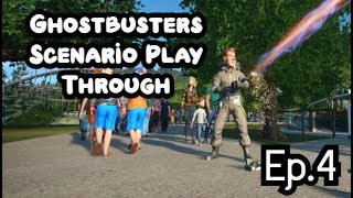 Let's Play the Ghostbusters Scenario! | Catchin Ghosts! | Planet Coaster
