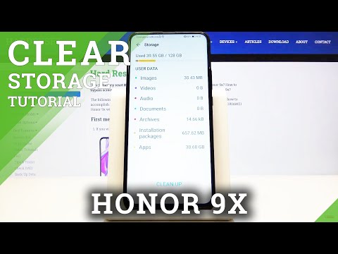 How to Clean Storage in Honor 9X - Remove Unnecessary Files