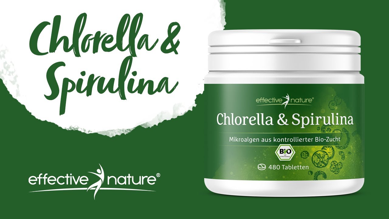 Vorschau: Chlorella & Spirulina - der Bio-Mikroalgenmix